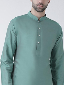 Shalwar Kameez pour hommes, style décontracté, coupe régulière, séchage rapide, sans plis, fabriqué au Pakistan, vêtements islamiques, toutes saisons, personnalisable - Product Image 5