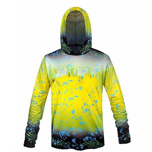Camisetas de Pesca con Capucha de Alta Calidad, Protección Solar UPF 50, Camisetas de Pesca de Poliéster - Product Image 4