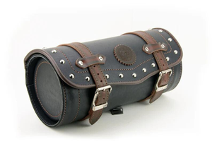 Radaba กระเป๋าเครื่องมือมอเตอร์ไซค์วินเทจสีน้ำตาล BBPB29กระเป๋ากันน้ำหนังแท้สายรัดหัวเข็มขัดรับประกัน5ปี - Product Image 5