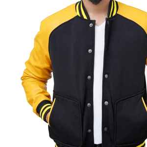 Winter <b>Waterproof</b> Varsity Jackets Baseball Letterman Embroidery Patch Customized Logo Printing Full Sleeves College Youth Jacket - Product Image 3