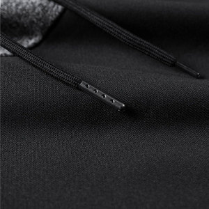 Pulls à capuche en coton mélangé unisexe avec logo personnalisé Basics pour hommes de grande taille Teints unis épais et lourds pour l'hiver de haute qualité - Product Image 5