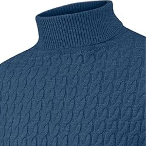 Nouveau 2025 qualité professionnelle hiver chaud pull hommes pulls décontractés pull, pull en polyester tricoté pour hommes - Product Image 4