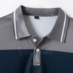 Camiseta Polo de Estilo Único Hecha a Medida para Hombre, Camiseta Polo de Manga Corta con Impresión de Logotipo Personalizado de Buena Calidad - Product Image 4