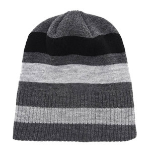 OEM ODM Service Nouvelle Mode Bonnet en Tricot Doux pour Hommes Taille Personnalisée Plaid Respirant Épaissir Bonnets pour Automne Hiver - Product Image 2