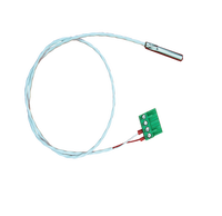 Capteur de température RTD FGPT10KBF150 haute précision avec câble en silicone (-90~+130°C) pour congélateur/réfrigérateur/boîte médicale