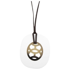 Bijoux en corne de buffle naturelle 100% de belle couleur à la mode, pendentif en corne de buffle laqué par gm impex - Product Image 2