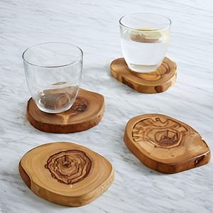 Modern Elegant Style Wooden <b>Coasters</b> Set Free Customized Wooden <b>coaster</b> <b>for</b> <b>Drink</b> Eco- Friendly Tea and Coffee <b>Coasters</b> - Product Image 4