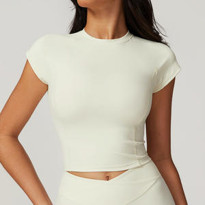 Camiseta sin Mangas Casual de Algodón para Mujer, Talla Grande, Ropa de Gimnasio, Secado Rápido, Transpirable, Ecológica, para Verano, Deporte, Fitness, Yoga - Product Image 1