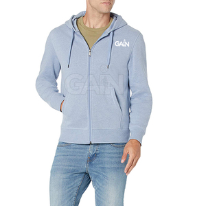 Nueva moda Ropa de hombre Sudaderas con capucha de tamaño personalizado Algodón Estilo casual Hombres Sudaderas con cremallera Para venta en línea - Product Image 5