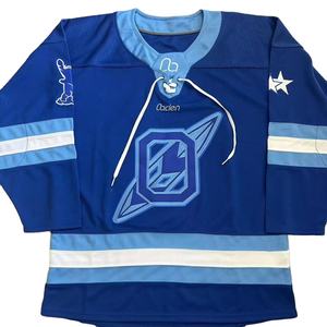 Nouveau Maillot de Hockey sur Glace Professionnel 2026 Imprimé par Transfert Thermique, Séchage Rapide, Respirant, Vêtements de Sport d'Hiver, Ensembles d'Uniformes d'Équipe à Manches Longues pour Hommes - Product Image 1