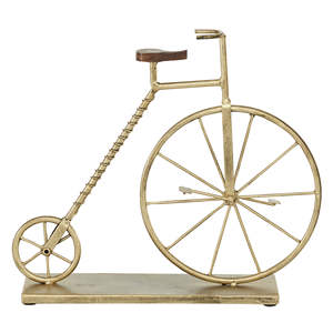 Escultura de bicicleta de mesa para decoración del hogar Escultura de mesa de bicicleta de metal para sala de estar y decoración de oficina Best Seller - Product Image 4