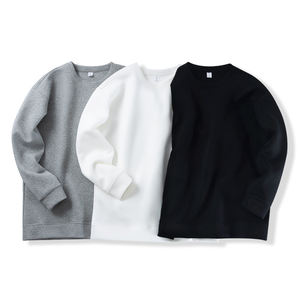 Jersey bordado Suéter Cuello redondo Logotipo personalizado Sudadera con capucha - Product Image 2