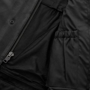 Gilet en cuir pour hommes, cuir épais pour les motards de cruisers à prix avantageux - Product Image 6