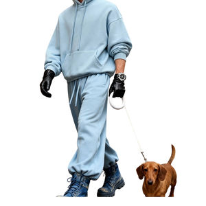 Wholesale <b>American</b> Style Solid Color <b>Hoodie</b> Premium High Quality Cotton Fleece Oversized Warm Comfortable Casual Streetwear - Product Image 3