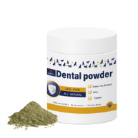 OEM poudre dentaire pour chien de compagnie prend en charge les chiens gomme santé poudre d'alginate dentaire pour chiens dents nettoyage Plaque Off