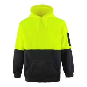 Venta al por mayor nueva alta visibilidad verano seguridad trabajo Sudadera con capucha chaqueta de seguridad de invierno - Product Image 1