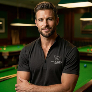 Premium Cross Snooker Full Sleeve Apparel Comfortable Stretch Sportswear for Professional <b>Players</b> For Unisex Shirt. - Product Image 3