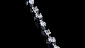 Brazalete de Tenis Moderno con Diamantes de Laboratorio Multiformes en Oro |   Fabricante OEM/ODM - Product Image 4