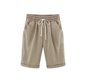 Shorts de jogging athlétiques personnalisés en coton pour femmes, imprimé décontracté, pour fitness et entraînement en salle de sport 2026 - Product Image 2