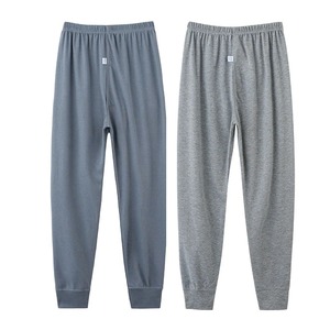 Pantalones casuales Otoño Invierno pantalones de chándal de lana para hombre correr Jogger deportes gimnasio pantalones moda Color sólido entrenamiento pantalones largos - Product Image 5