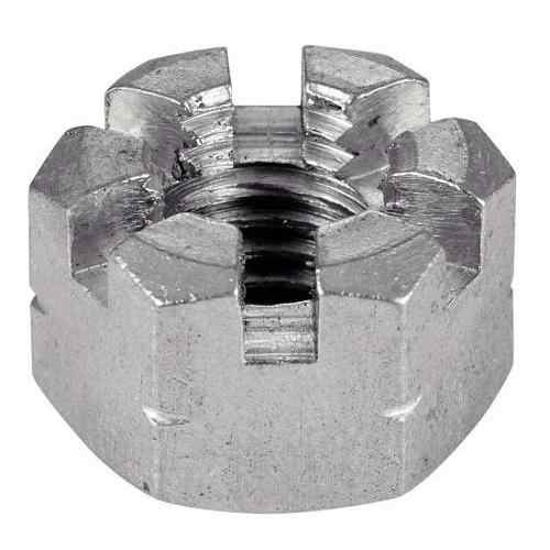 Stainless Steel A1 HEXAGONAL SLOTS NUTS DIN 935 Compliant ISO 7035 NFE27-414 Similar General Mechanical Components Used