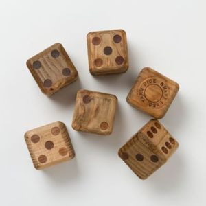 Dados de Madera Modernos de Primera Calidad, Dados Duraderos para Juegos de Mesa y Diversión a la Mesa - Product Image 1