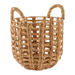 Cesta de mimbre natural hecha a mano para una elegante exhibición decorativa de almacenamiento en el hogar y uso funcional diario - Product Image 4