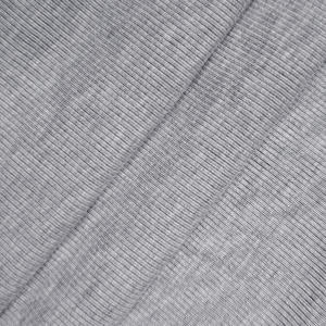 Wholesale Factory Eco friendly Anti-Bacteria 270Gsm <b>Hemp</b> Gray 95% Rayon 5% Spandex Modal Stretch 2x2 Rib <b>Fabric</b> - Product Image 2