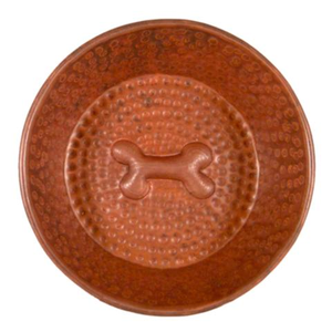 Cuencos para perros de cobre de diseño estándar con accesorios para el hogar de calidad de lujo Cuencos para perros para uso diario Uso para la venta - Product Image 1