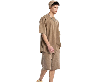 Conjunto de Dos Piezas para Hombre, Talla Grande, Verano, Casual, Shorts Deportivos, Venta al Por Mayor, Hecho a Medida, Transpirable, Alta Elasticidad - Product Image 1