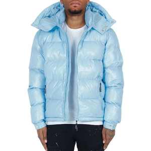 Venta al por mayor personalizable Casual invierno PANA Puffer chaqueta transpirable polar a prueba de viento cremallera cierre Streetwear moda hombres - Product Image 1