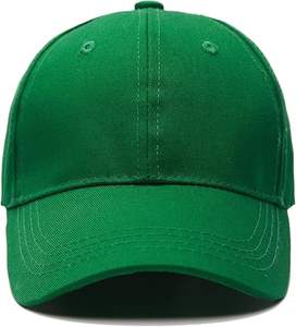 Impression de logo personnalisé disponible pour les commandes en gros, casquette de baseball unisexe, de haute qualité, 100% coton avec motif de couleur unie. - Product Image 6