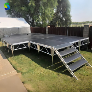Plate-forme de scène mobile en aluminium avec escalier pour bande/concerts/événements/<span class=keywords><strong>musique</strong></span> - Product Image 4