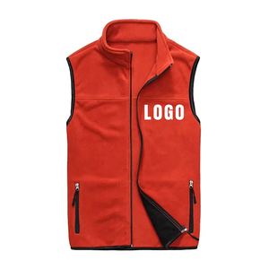 Veste sans manches imperméable respirante pour hommes avec doublure polaire - Product Image 2