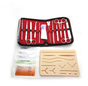 Pissco-Kit quirúrgico de 3 capas con almohadillas de sutura Dental, Kit de entrenamiento quirúrgico de color negro - Product Image 6