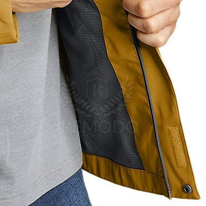 Chaqueta de lluvia ligera a granel para hombre, chaqueta de lluvia con cremallera completa para hombre, chaqueta de lluvia hecha de poliéster para hombre - Product Image 6