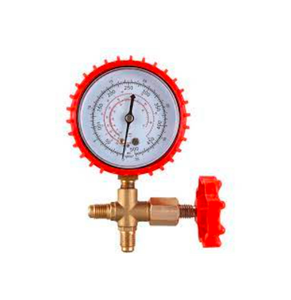 Manomètre de pression pour climatiseur quatre voies avec tuyaux de 5 pieds pour réfrigérants R22, R410A, R12, R404A, équipement de diagnostic HVAC - Product Image 2