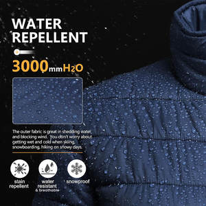 Chaqueta acolchada ligera informal para mujer, ropa de invierno, capucha extraíble sostenible, cuello levantado de alta calidad, decoración con patrón XL - Product Image 5