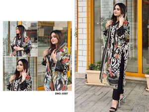 2025 pakistanais dames costumes confortable de haute qualité coton Kurtis broderie Salwar Kameez fantaisie soie personnalisé adultes - Product Image 4