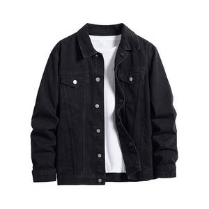 Top Tendance Haute Qualité Hommes Hiver Denim Veste À Capuche Avant Écologique Imperméable Respirant Taille Régulière Fait Bon Matériel - Product Image 1