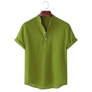 เสื้อยืดคอกลมแขนสั้นผ้าคอตตอนถักแบบเรียบสีพื้นสำหรับผู้ชาย สกรีนโลโก้ได้ตามต้องการ ขายส่ง BD - Product Image 5