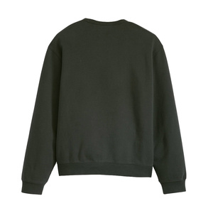 Sweat-shirts pour hommes élégants et urbains, couleur unie, automne, polyester/coton écologique, coupe régulière, design minimaliste, polyvalent au quotidien - Product Image 1