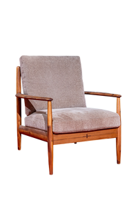 Ensemble de canapé modulaire moderne en 4 pièces Edda en bois de melaleuca, rembourrage en éponge, revêtement en tissu pour salon, appartement, centre commercial, hôtel, villa, meubles - Product Image 3