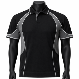 Camiseta Polo Deportiva Personalizada para Hombre, Transpirable, de Secado Rápido, para Golf, Manga Corta, Ropa Deportiva, OEM, ODM - Product Image 1