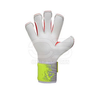 Guantes de portero con corte de dedo en rollo, Palma de látex suave y agarre de alto rendimiento Guantes de Portero profesional - Product Image 3
