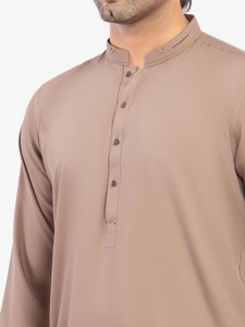 Salwar Kameez pakistanais élégant pour hommes, tenue islamique traditionnelle pour mariage, prière de l'Aïd, tenue décontractée et formelle - Product Image 4