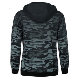 Sudadera con capucha de poliéster 100% con sublimación de camuflaje personalizada con estampado completo y diseño de logotipo para hombres y mujeres - Product Image 5