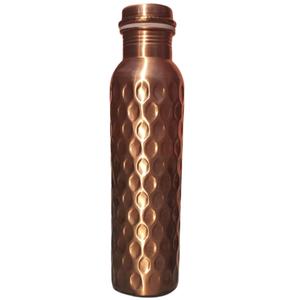 Beautifully Handcrafted 100% Pure Copper Eco-Friendly <b>Water</b> <b>Bottle</b> Anti-Corrosion Coating Dishwasher Safe High Quality Drinkware - Product Image 3