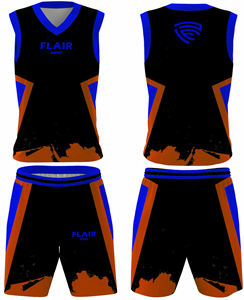 Ensemble de maillots de basket-ball personnalisables de haute qualité pour hommes chemise de sport respirante hauts shorts grande taille impression numérique - Product Image 2