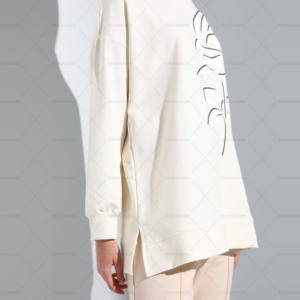 Venta al por mayor personalizado Jogger chándal 2 piezas personalizado impresión Sudadera con capucha y pantalones conjuntos Jogging chándales mujeres chándal niñas - Product Image 2